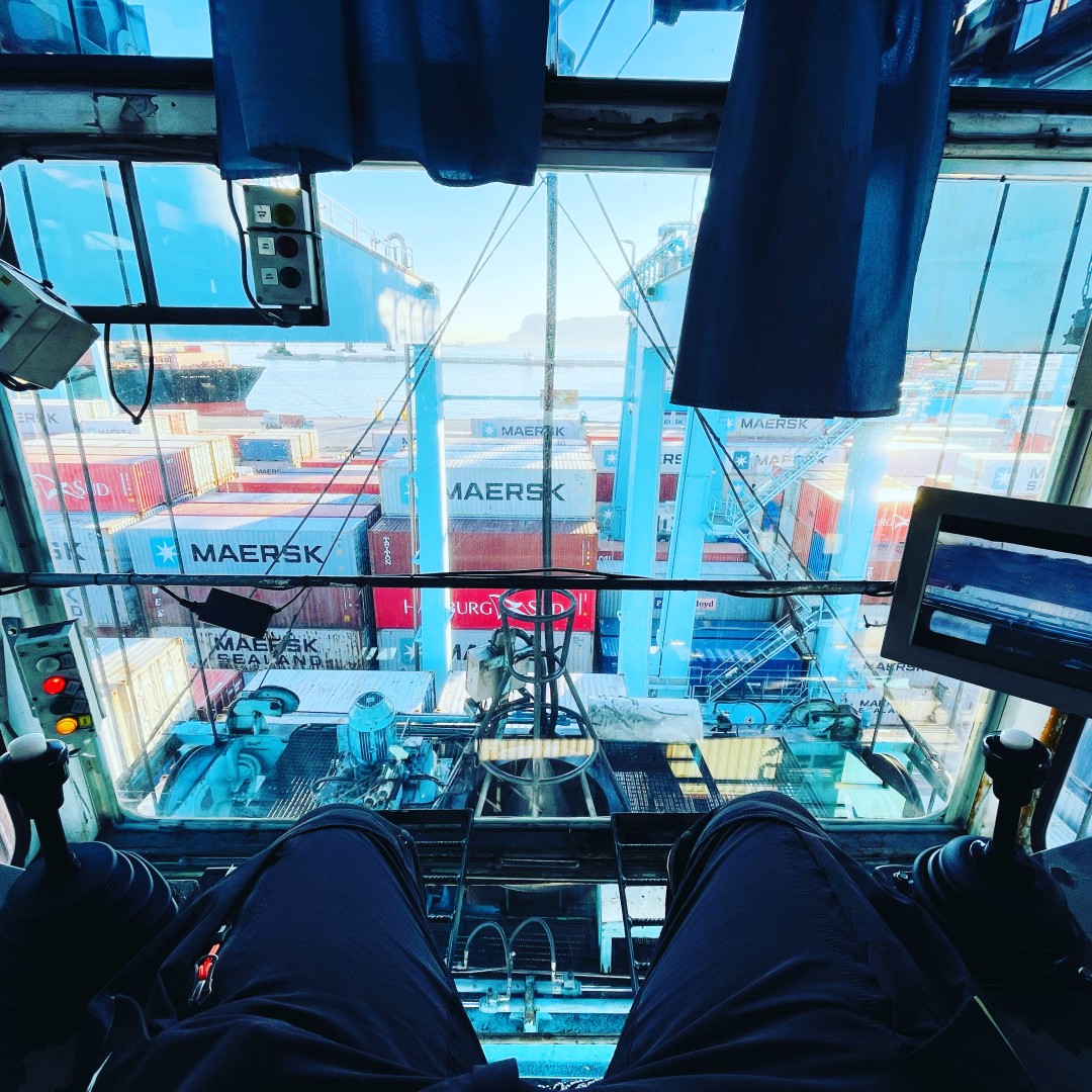 Vista en primera persona de operador de RTGª